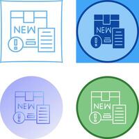 New Product Icon Design vector