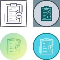 Clipboard Icon Design vector