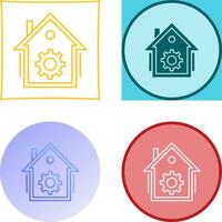 Home Automation Icon Design vector