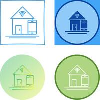 Home Automation Icon Design vector