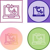 Problem solving Icon Design vector