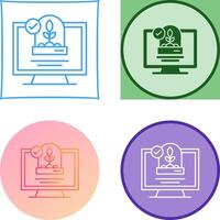 Incubator Icon Design vector