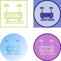 Wifi Signals Icon Design vector