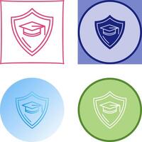 Education Protection Icon Design vector