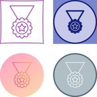 Medal Icon Design vector