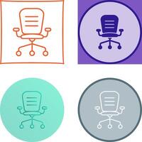 Office Chair Icon Design vector