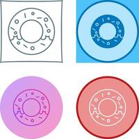 Donut Icon Design vector