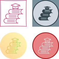 Books Icon Design vector