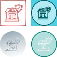 House Protection Icon Design vector