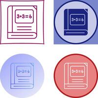 Math Icon Design vector