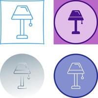 Lamp Icon Design vector