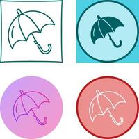 Umbrella Icon Design vector