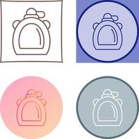 Canteen Icon Design vector