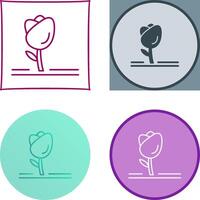 Tulip Icon Design vector