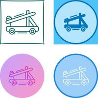 Catapult Icon Design vector