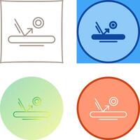 Bounce Icon Design vector