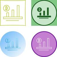 Chart Icon Design vector