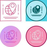Map Icon Design vector