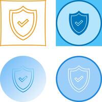 Shield Icon Design vector