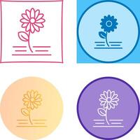 Flowers Icon Design vector