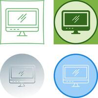 Screen Icon Design vector