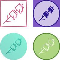 Marshmallows Icon Design vector