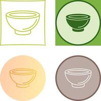 Bowl Icon Design vector