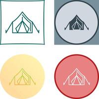 Tent Icon Design vector