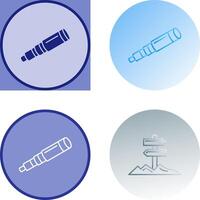 Binocular Icon Design vector