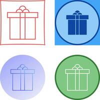 Gift Box Icon Design vector