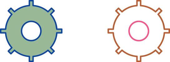 Unique Settings Icon Design vector