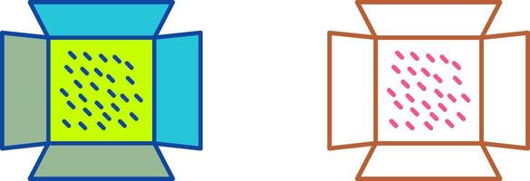 Unique Lights Icon Design vector