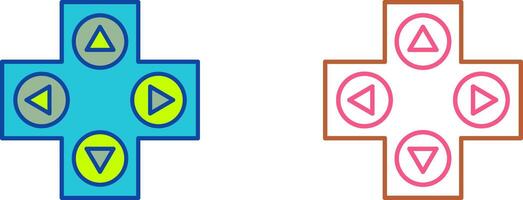 Unique Gaming Control Icon Design vector