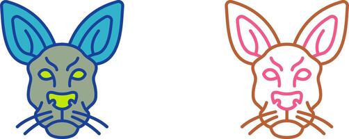 Kangaroo Icon Design vector