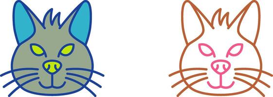 Cat Icon Design vector