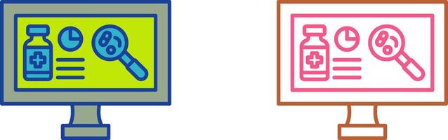 Research Icon Design vector