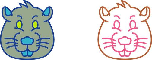 Beaver Icon Design vector
