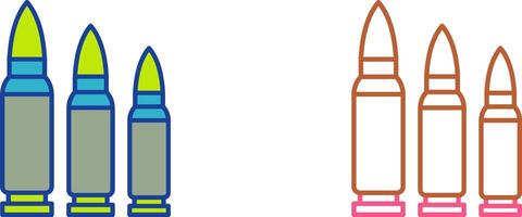 Bullets Icon Design vector