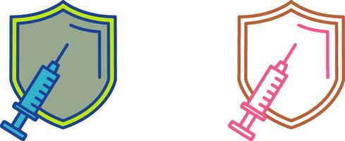 Vaccination Icon Design vector
