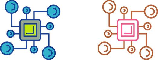 Connection Icon Design vector