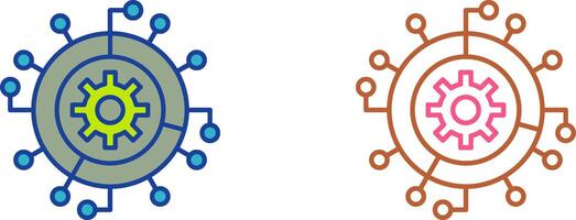 Progress Icon Design vector