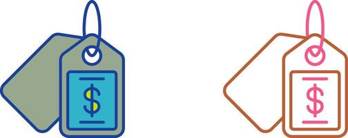 Price Tag Icon Design vector