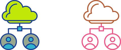 Cloud Icon Design vector