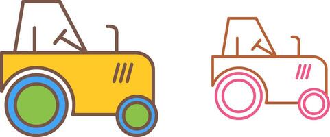 Tractor Icon Design vector