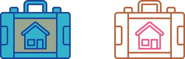 Briefcase Icon Design vector