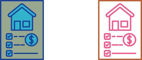 List Icon Design vector