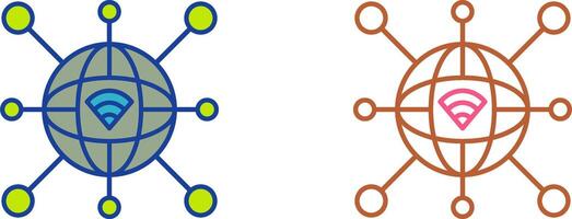 Internet Icon Design vector