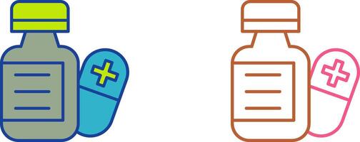 Pill Icon Design vector