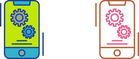 Setting Icon Design vector