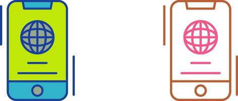 Browser Icon Design vector
